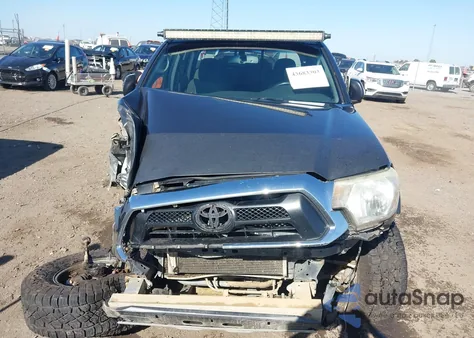 2013 Toyota Tacoma Base V6 from USA, damaged, VIN 3TMLU4EN4DM124899